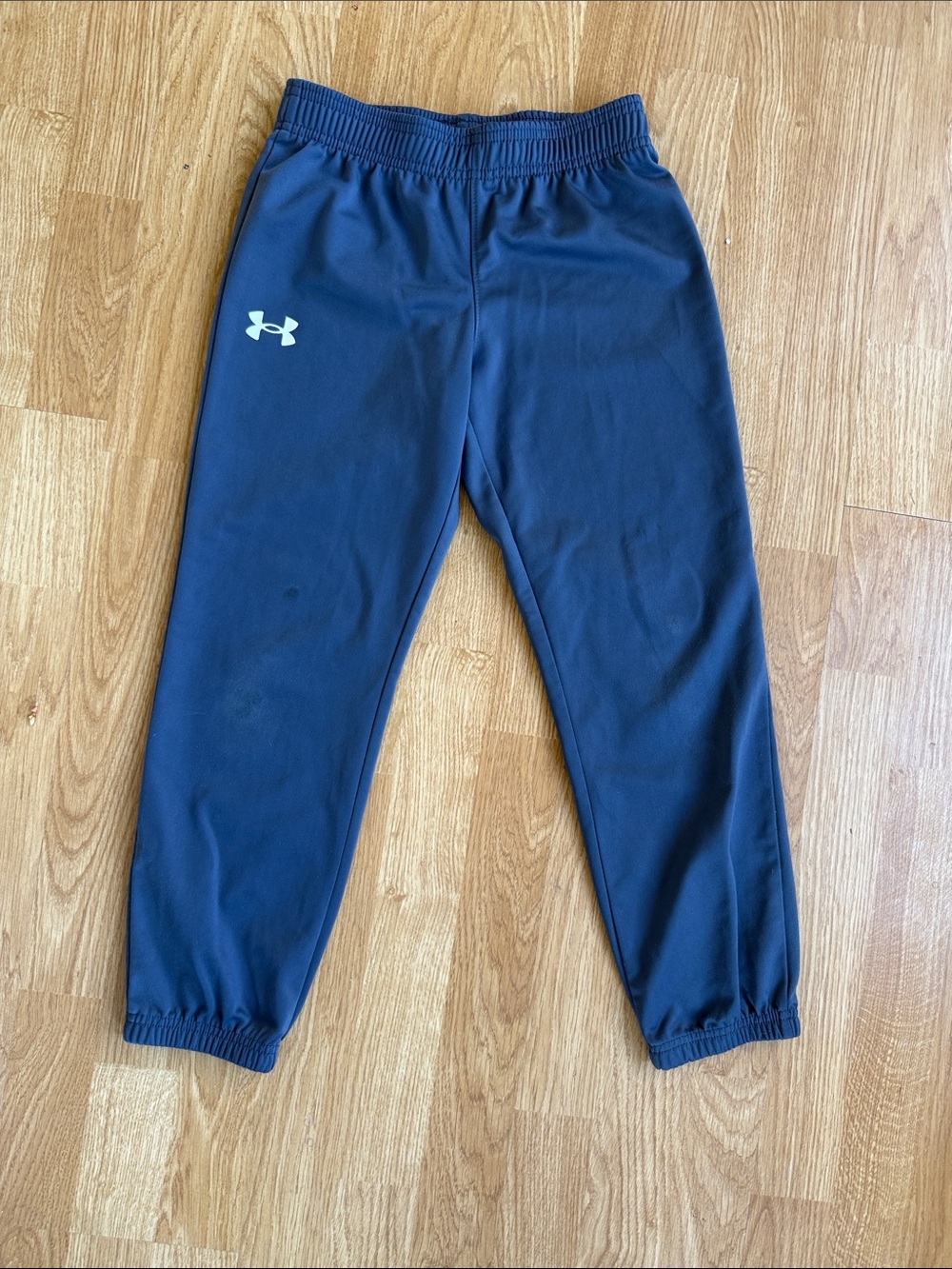 Under Armour Boys Navy Blue Athletic Joggers